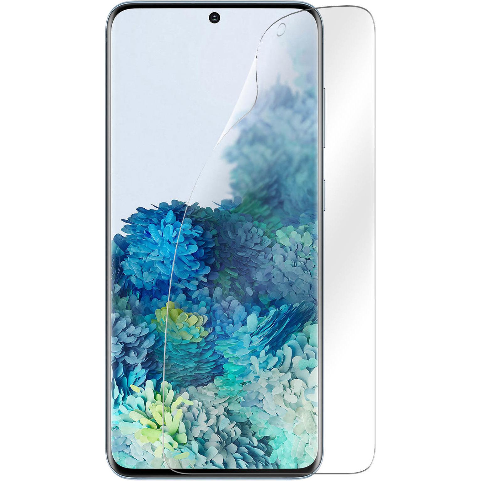 Avizar Flexible Displayschutzfolie, Displayfolie (1 Stück, Samsung Galaxy S20), Smartphone Schutzfolie, Transparent