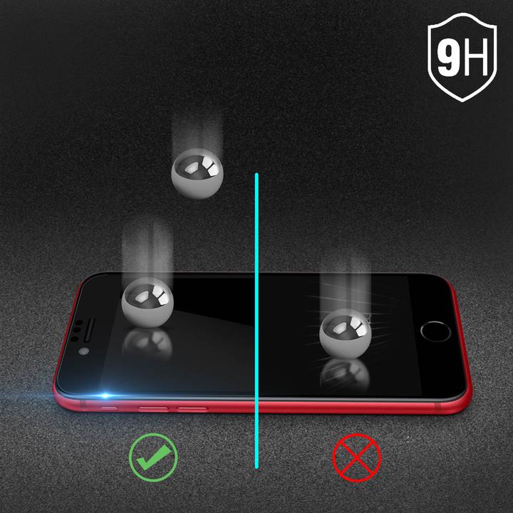 Produktbild Muvit Bildschirmschutz, Glas-Panzerfolie (1 Stück, Apple iPhone SE)