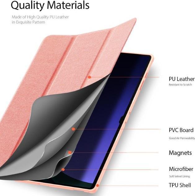 Immagine prodotto Dux Ducis Custodia per libri in pelle della serie Domo (Galaxy Tab S8 Ultra, Galaxy Tab S10 Ultra, Galaxy Tab S9 Ultra)