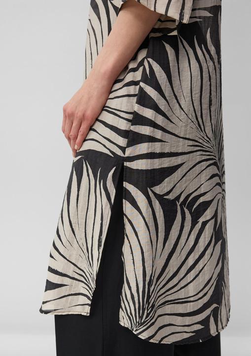 Immagine prodotto s.Oliver Bluse Semitransparente Longbluse mit All-over-Print (32)