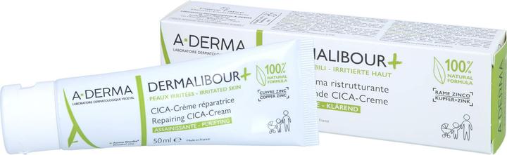 Actual product image A-Derma Dermalibour+ Restorative Cream (50 ml, Day cream)