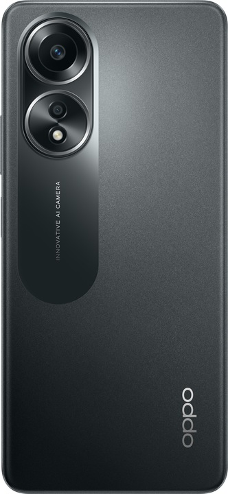 Image du produit OPPO A58 (128 Go, Noir brillant, 6.72", Double SIM, 50 Mpx, 4G)