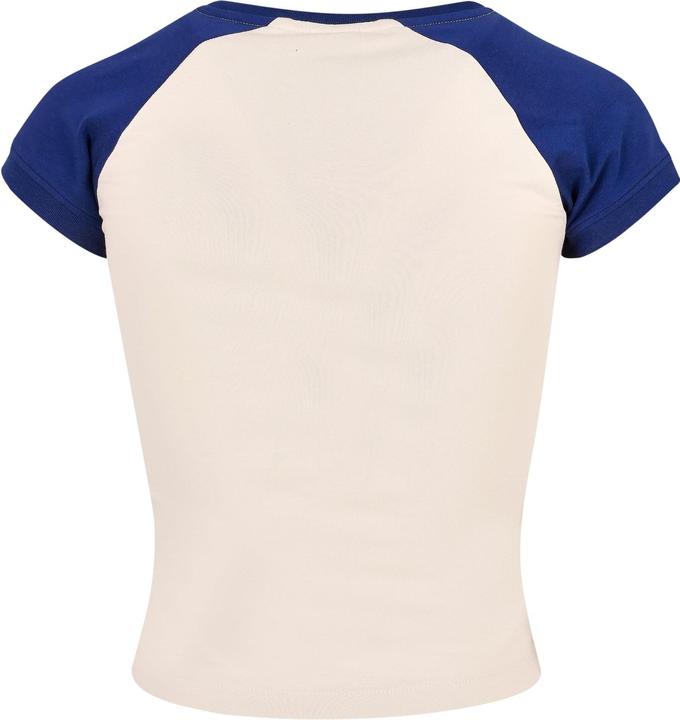 Actual product image Urban Classics Ladies Organic Stretch Short Retro Baseball Tee (XS)