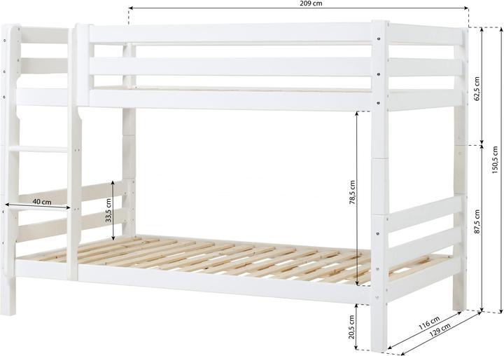 Produktbild Hoppekids Eco Luxury (120 x 200 cm)