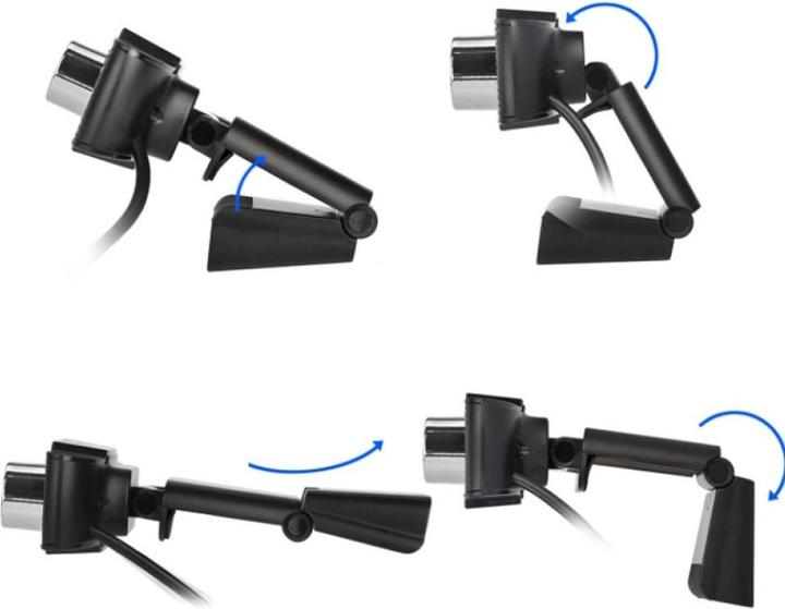 Productafbeelding Techly Full HD USB Webcam met microfoon (2.07 Mpx)