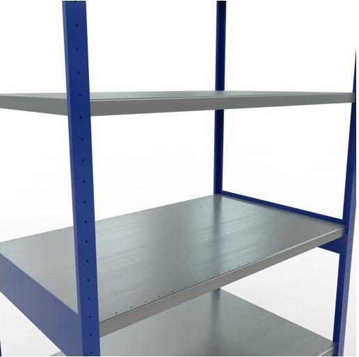 Actual product image Schulte Lagertechnik MULTIplus250 basic racking system with length ledgers