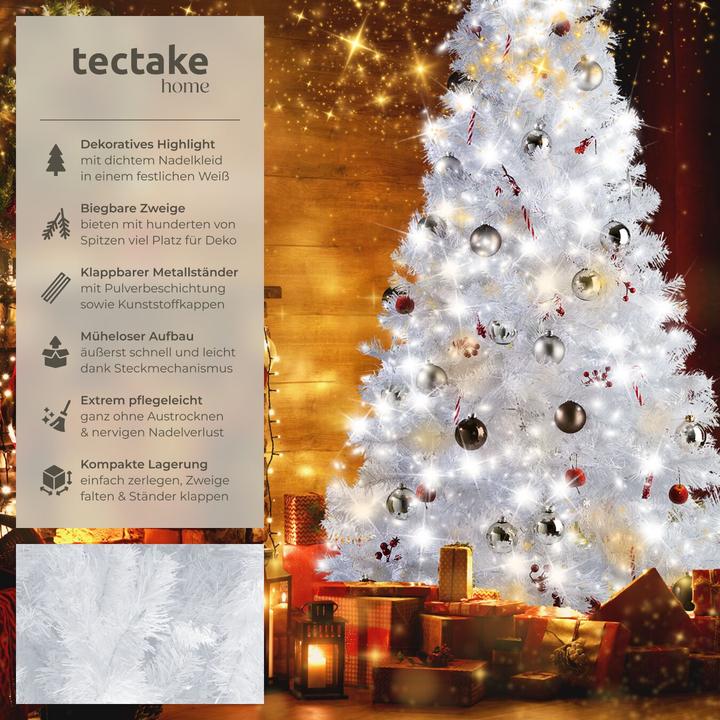 Produktbild tectake Künstlicher Weihnachtsbaum (180 cm)