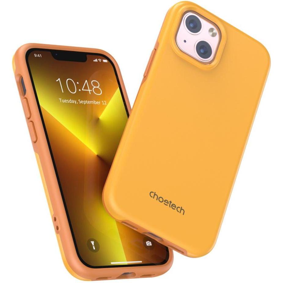 Choetech MFM Anti-drop Case for MagSafe for iPhone 13 Mini Orange (PC0111-MFM-YE) (Apple iPhone 13 mini), Smartphone Hül...