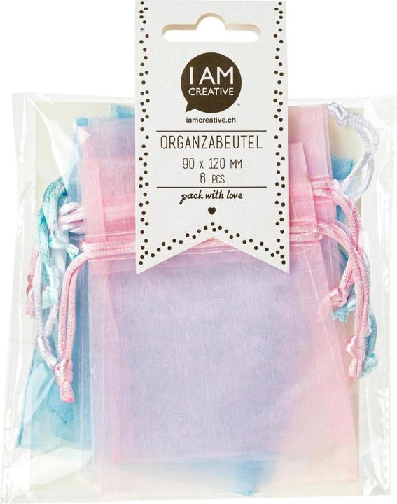 Produktbild I Am Creative Organzabeutel (6x)