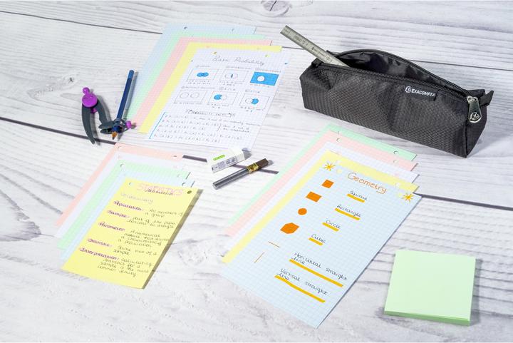 Actual product image Exacompta Index cards (A5, 205 g/m², 100 x)