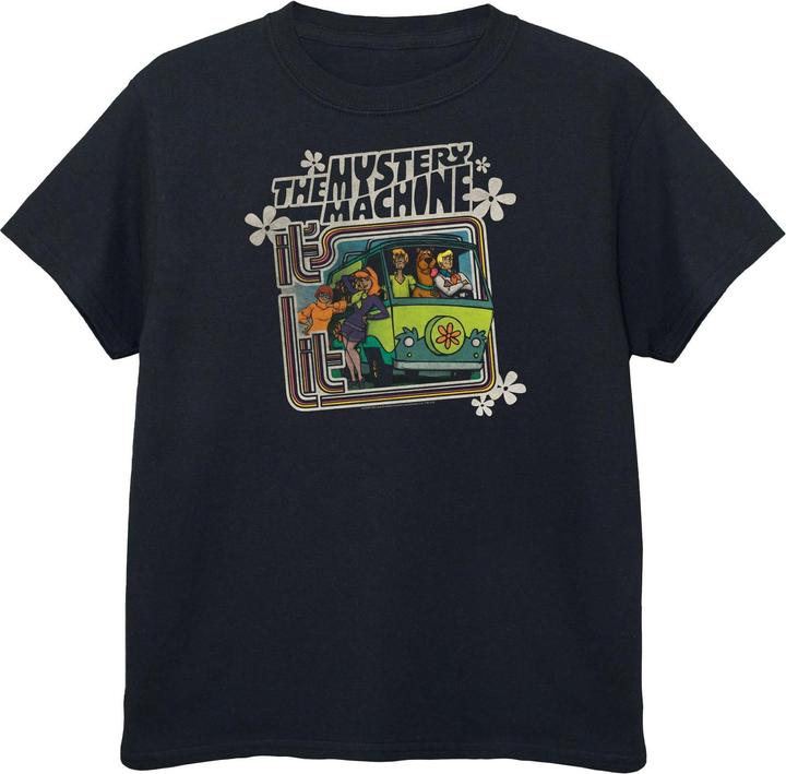 Actual product image Scooby Doo Boys The Mystery Machine Cotton T-Shirt (152, 158)