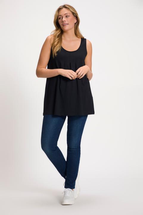 Actual product image Ulla Popken Essential Pleat Front Knit Tank (46, 48)