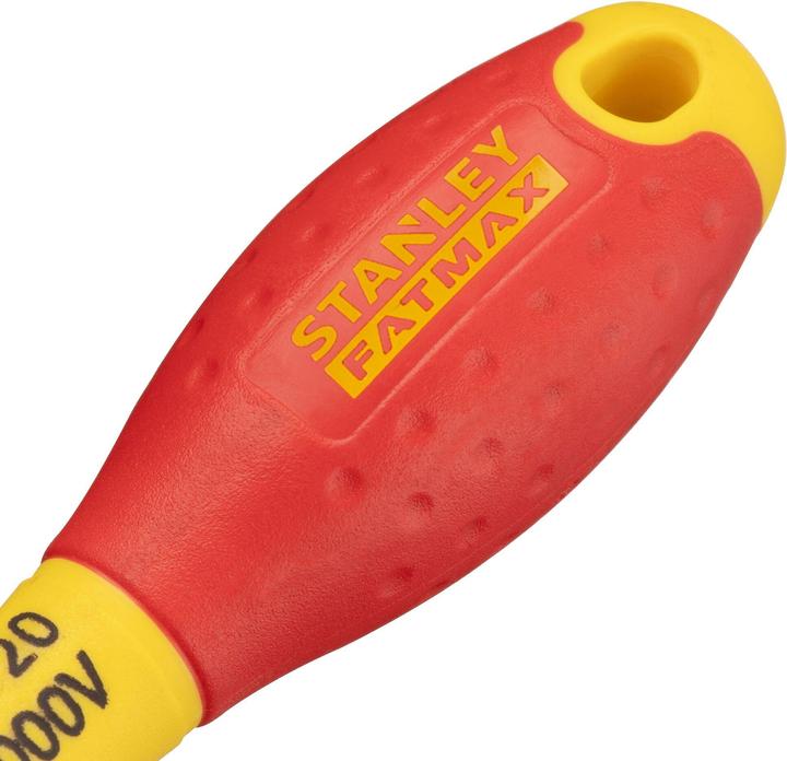 Produktbild Stanley FatMax Schraubendreher Schlitz (isoliert, Parallelspitze 2.5 mm, 50 mm Länge, Chrom-Vanadium (Schlitz)