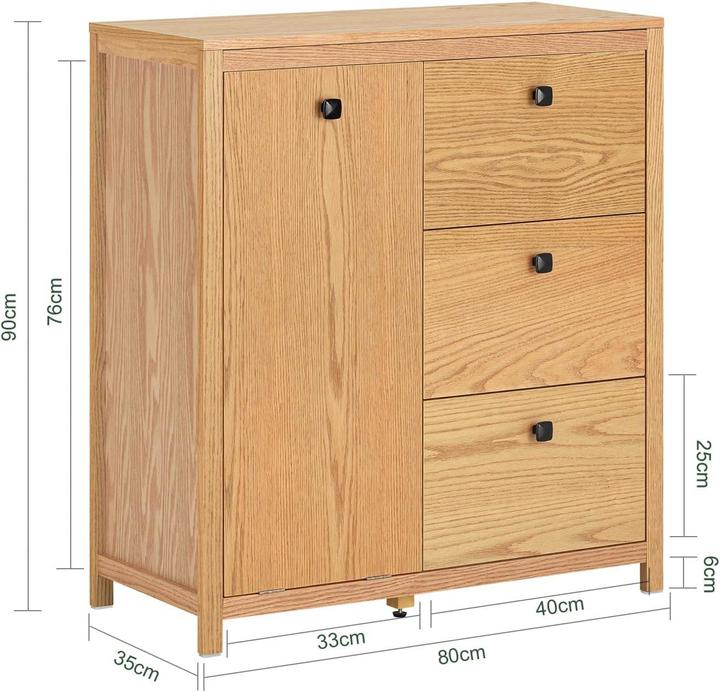 Actual product image SoBuy Laundry cupboard (80 x 35 x 90 cm)