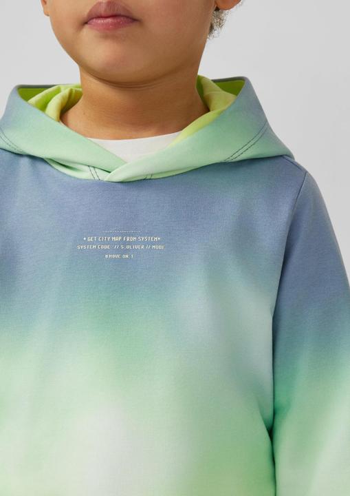 Produktbild s.Oliver Sweatshirt Hoodie mit Farbverlauf (98)