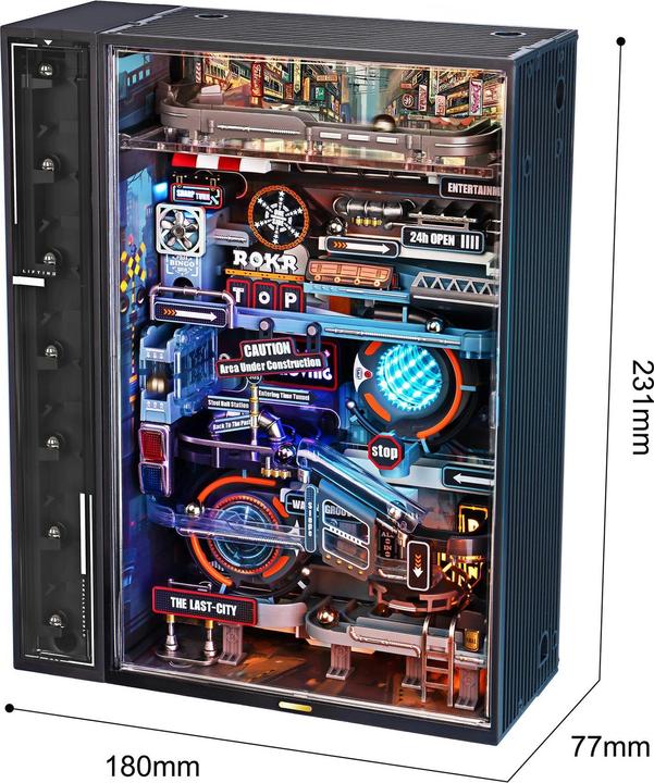 Productafbeelding Rokr De knikkerbaan van The Last City - 3D bouwpakket (kunststof)