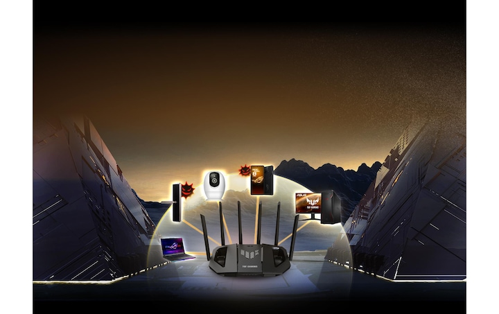 Produktbild ASUS Router TUF-BE6500 WiFi 7 AiMesh