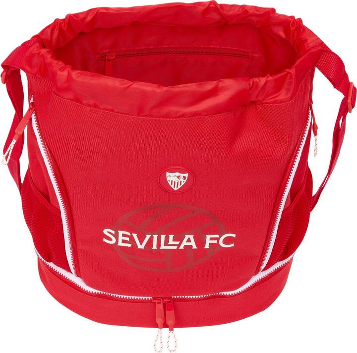 Produktbild Sevilla Fútbol Club Rucksacktasche mit Bändern Rot 35 x 40 x 1 cm