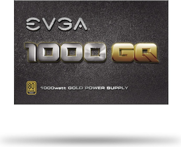 Image du produit EVGA Alimentation 1000 GQ 1000 W, 80 PLUS Gold, entièrement modulaire (1000 W)