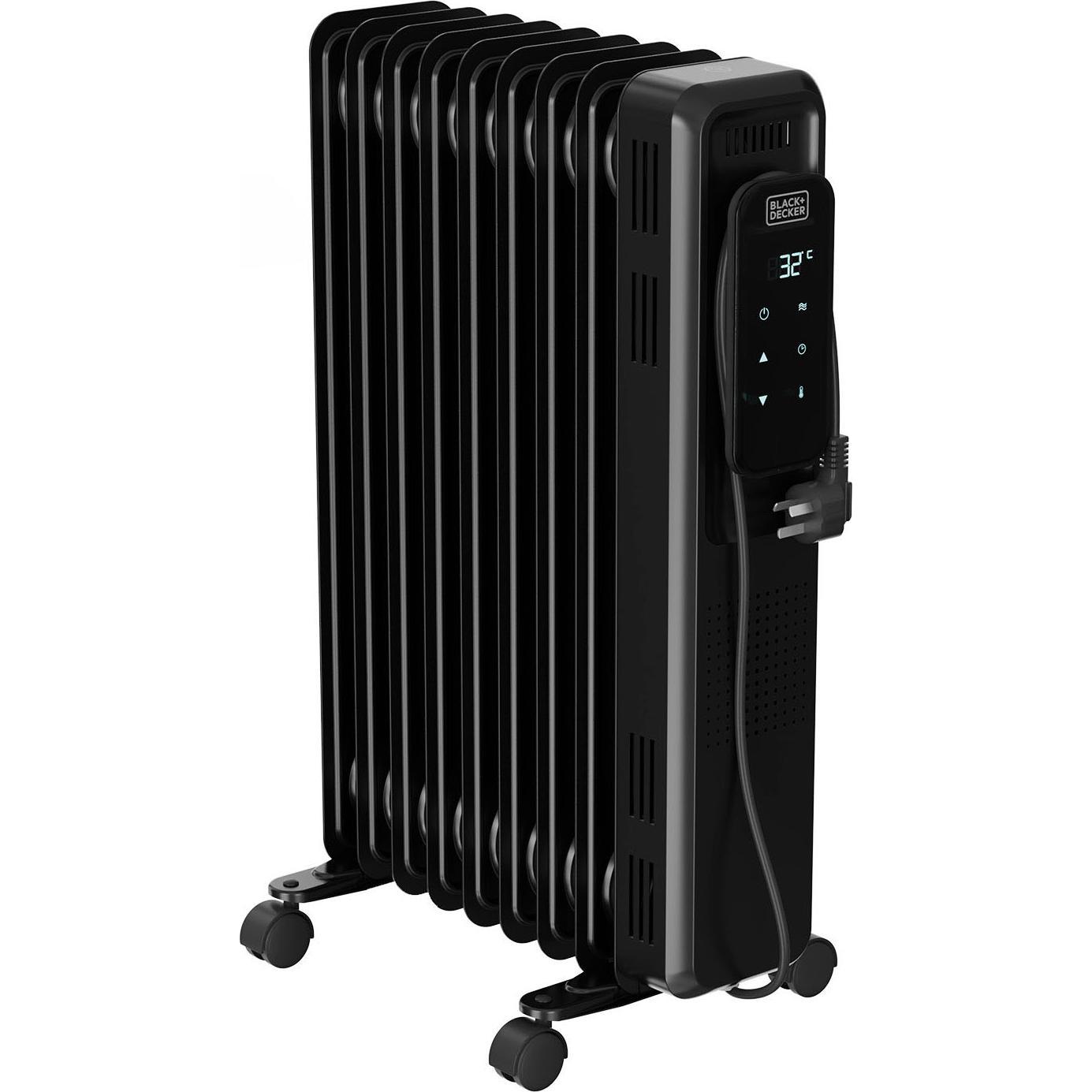 Black & Decker Black+Decker Oil Heater, Radiatore, Nero