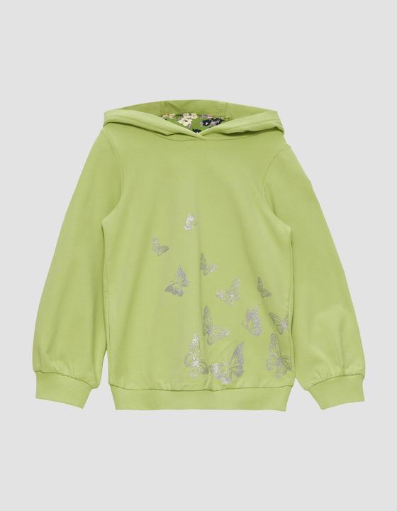 Produktbild s.Oliver Sweatshirt Sweatshirt mit Glitzer-Print (98)