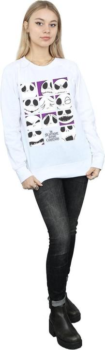 Produktbild Disney Nightmare Before Christmas Many Faces Of Jack Squares Sweatshirt (XXL)