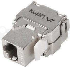 Actual product image Lanberg keystone tool-less module RJ45 180 FTP cat.6A (Keystone module)