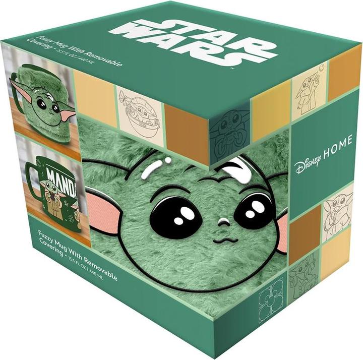 Actual product image Star Wars Grogu Fuzzy Mug (458 ml, 1 x)