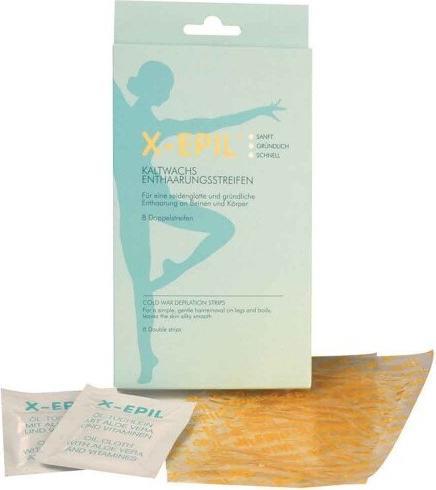 X-epil Kaltwachsstreifen (8x)