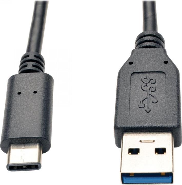 Produktbild Eaton USB-C to USB-A Cable M/M USB 3.1 Gen 1 5Gbps Thunderbolt 3 Compatible 3ft. 0,91m (0.91 m, USB 3.2 Gen 2)