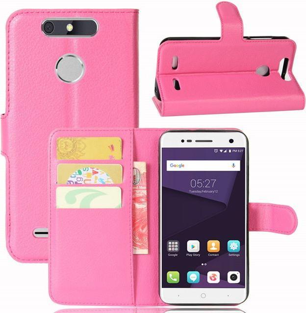 Produktbild MU Classic Litchi Lederhülle (ZTE Blade V8 Lite)