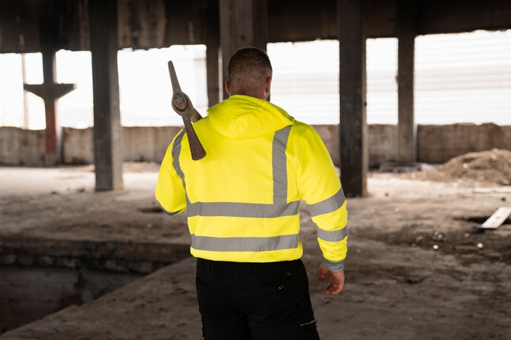 Productafbeelding Korntex Hi-Vis Hoodie (M)