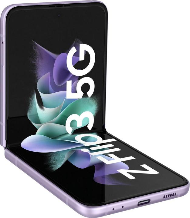 Produktbild Samsung Galaxy Z Flip3 5G EU (256 GB, Lavender, 6.70", SIM + eSIM, 5G)