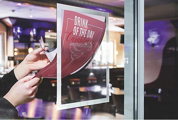 Produktbild Durable Ramka Samoprzy. Sreb A4 4841 2szt Duraframe Sun (A4)