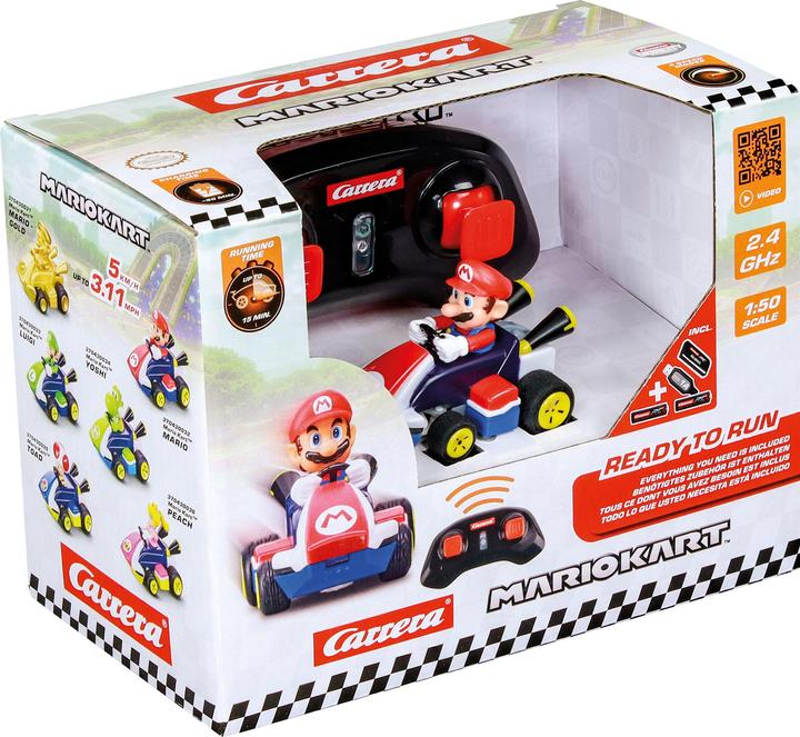 Actual product image Carrera 2.4GHz Mario Kart(TM) Mini RC, Mario