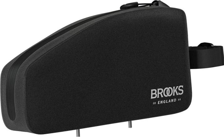 Brooks Running Scape Top Tube Bag With Bolts- Black (0.90 l, Luggage carrier bag)