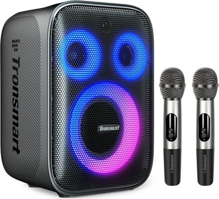 Actual product image Tronsmart Wireless Bluetooth Speaker Halo 200 with microphone (black) (18 h, Battery operated)