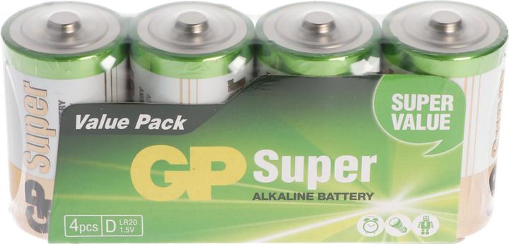 Produktbild GP Batteries C Baby Batterie GP Alkaline Super - 4 Stück (4 Stk., C)