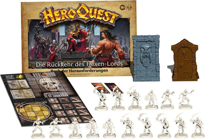 Produktbild Hasbro Gaming Expertenspiel HeroQuest: Die Rückkehr des Hexenlords (Deutsch)