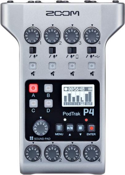 Actual product image Zoom P4 Podtrak with BTA-2 adapter with headphones (Various)