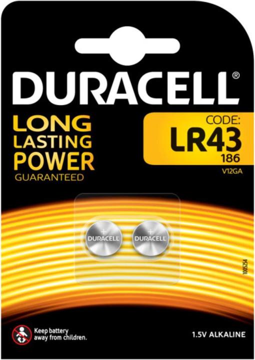 Produktbild Duracell Electronics (2 Stk., LR43, 73 mAh)