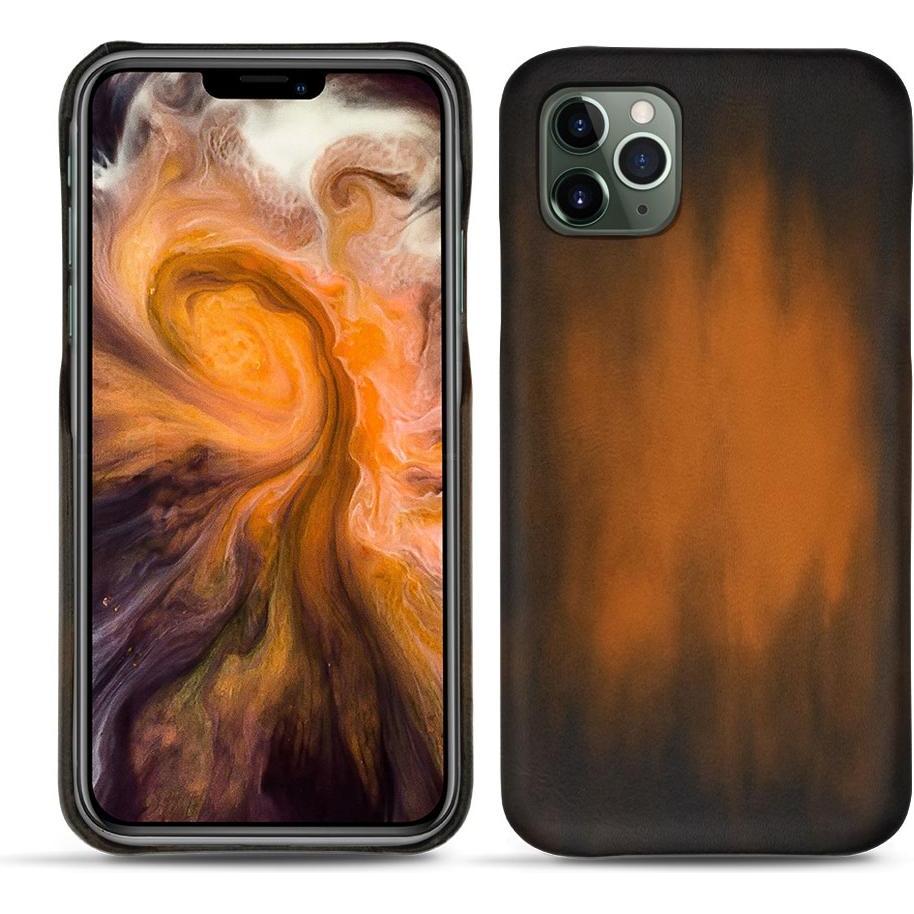 Noreve Lederschutzhülle (Apple iPhone 11 Pro Max), Smartphone Hülle, Braun