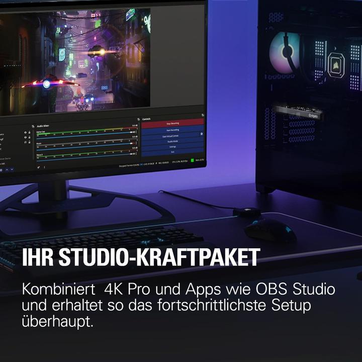 Produktbild Elgato Game Capture 4K Pro (Xbox Series X, PS5, Switch, PC, Mac)