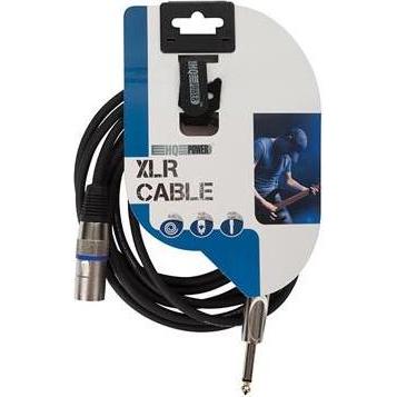 Thumbnail - HQ Power PAC116 - Professionelles XLR-Audiokabel (6 m, XLR, 6.3mm Klinke (Jack)), Audio Kabel