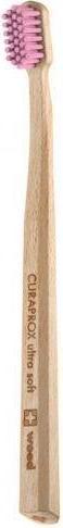 Actual product image Curaprox Naturally toothbrush CS Wood ultra soft (Extra soft)