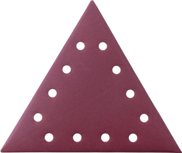 Scheppach Papier abrasif triangulaire K=240 Jeu=10 pièces (240)