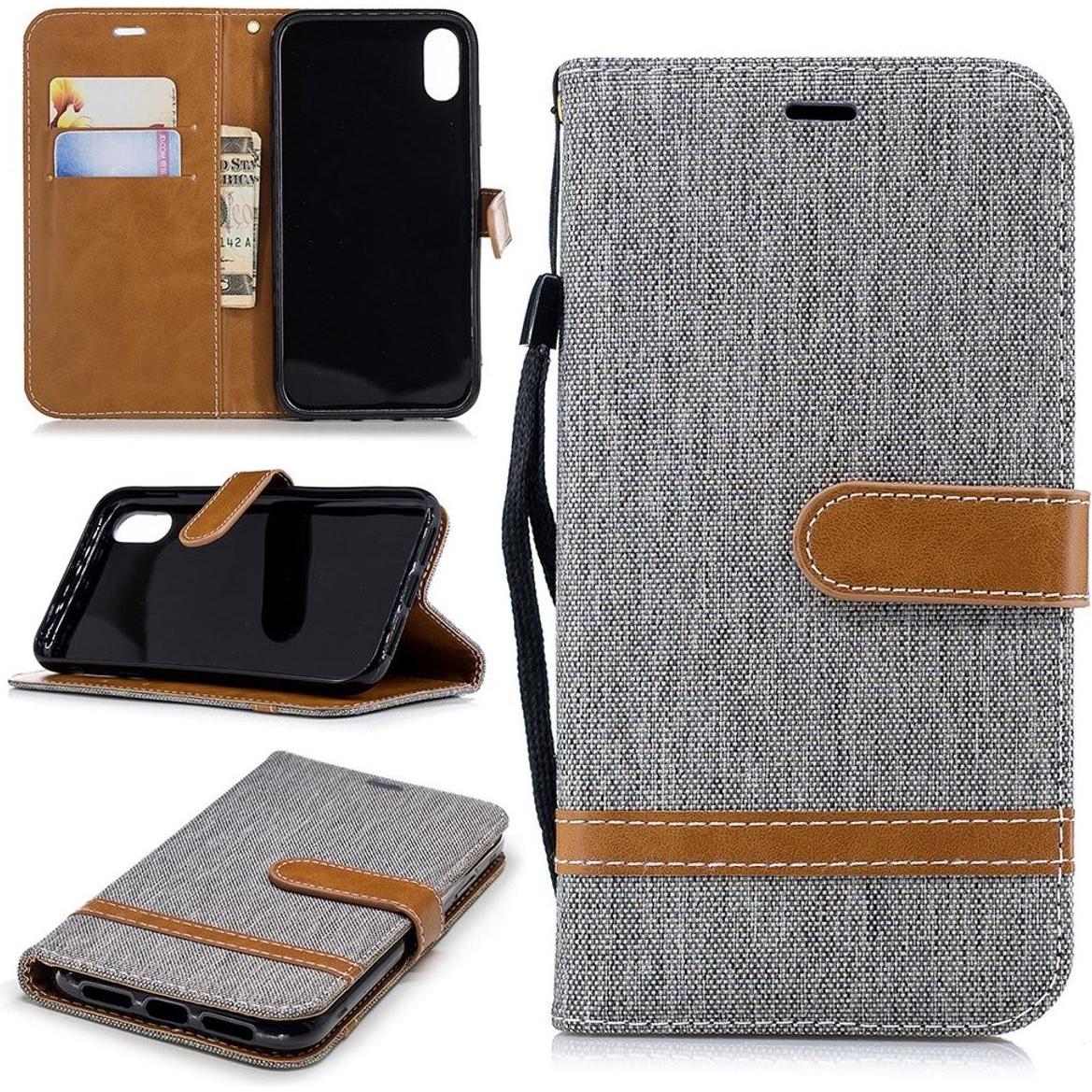 König Design Hülle Handy Schutz für Apple iPhone XR Case Cover Tasche Wallet Etui Handyhülle (Apple iPhone XR), Smartpho...