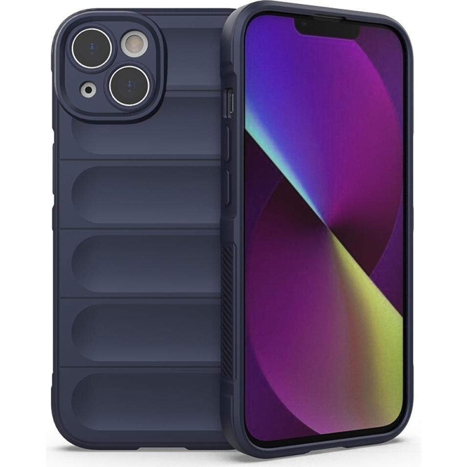 Screenguard CloudCase Apple iPhone 14 TPU Hülle (Apple iPhone 14), Smartphone Hülle, Blau