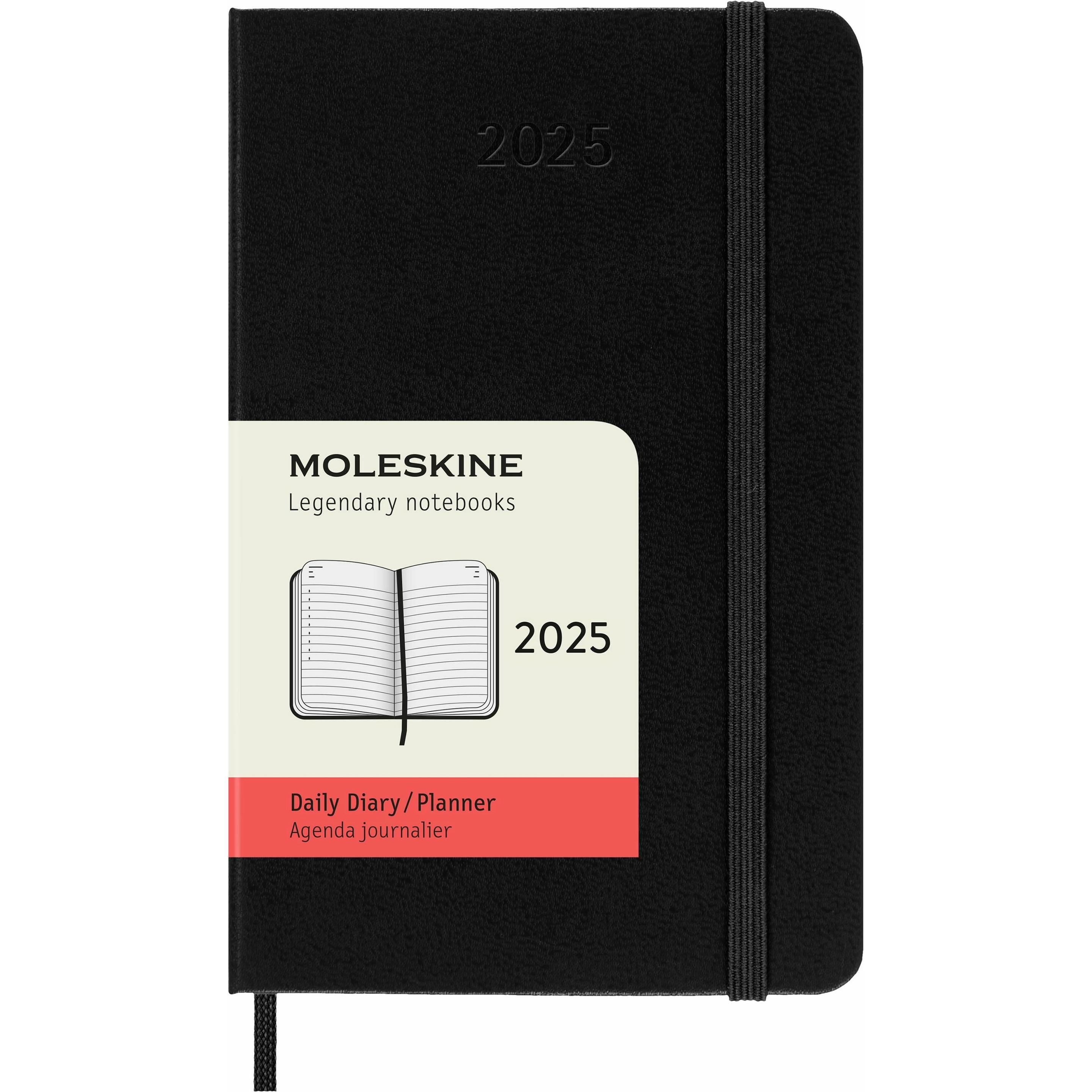 Moleskine, Agenda, Tageskalender (A6, Pocket, Englisch)