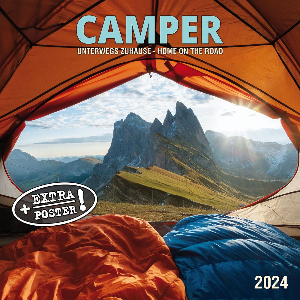 Tushita Paperart Publishing, Kalender, Camper 2023 (30 x 30 cm, Harter Einband, Spanisch, Französisch, Tschechisch, Ital...